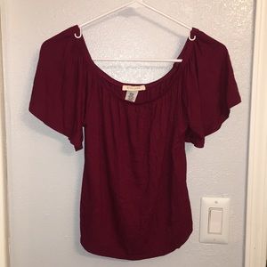 Women’s off the shoulders blouse